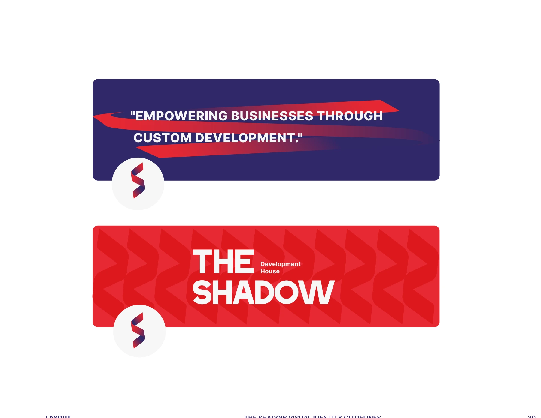 Branded digital headers